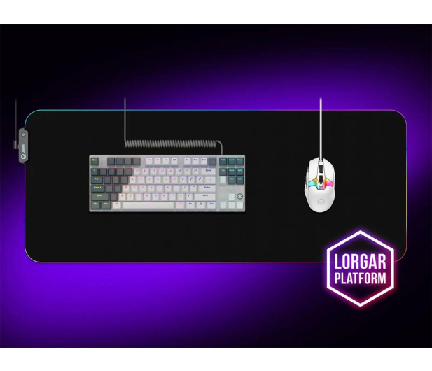 Lorgar Azar 514TKL RGB Czarna LRG-GK514TKL-BK-US - 1326964 - zdjęcie 12